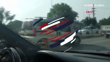 Gençlerin tehlikeli yolculuğu kamerada