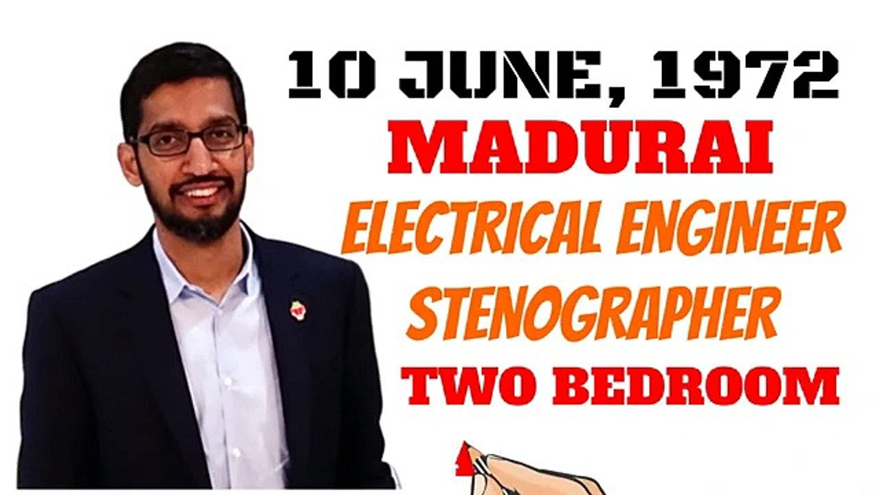 Google CEO Sundar Pichai Success Story, - Study Motivation,   Inspirational Video ,For Students