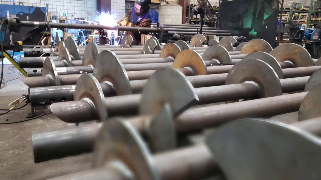 Inertia Welding Process Explained- Patented Inertia Welding Technology by Helical Anchors Inc.