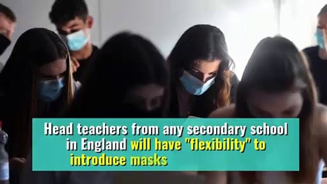 School pupils in local lockdown areas of England to wear masks in school