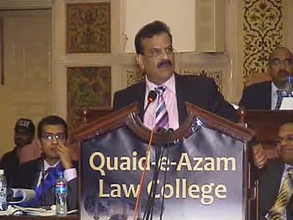 Heart touching speech by Mr. Nafeer A. Malik at...