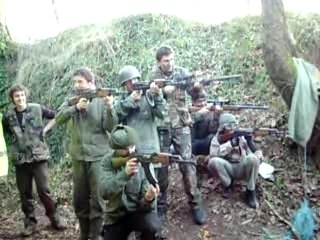 Airsoft-Tir groupé