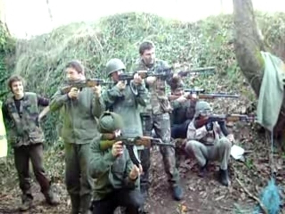 Airsoft-Tir groupé