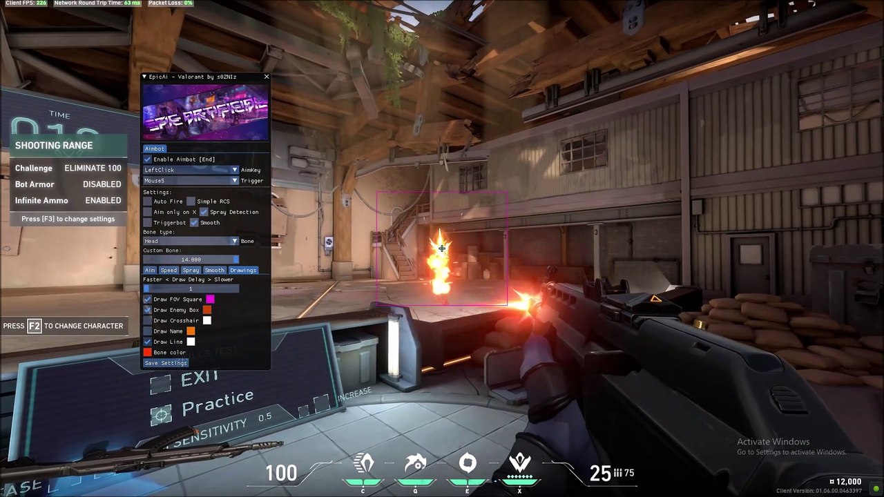 EpicAi-Valorant v1.4 - [Small Showcase]