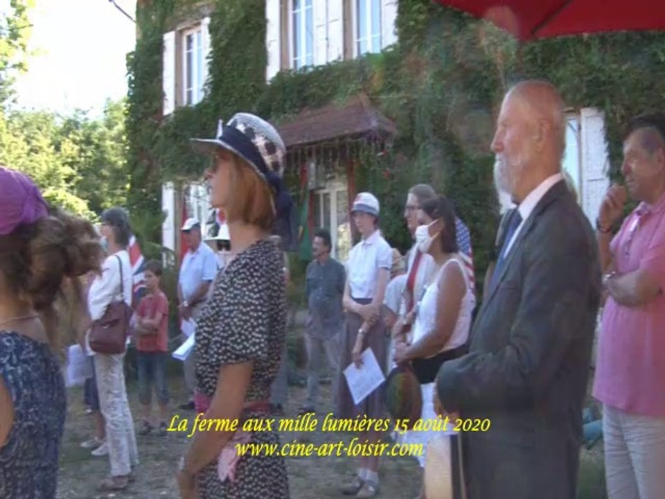 Le vœu de Louis XIII Ciné Art Loisir 15 août 2020  film JC Guerguy la ferme aux mille lumières Fitilieu