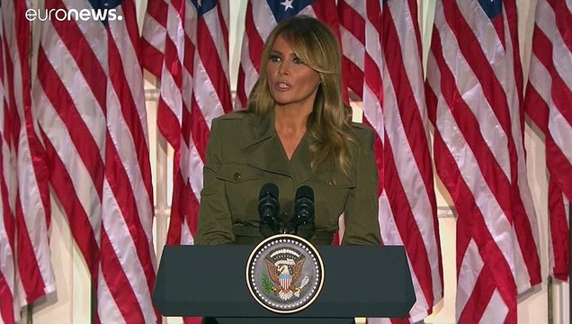 Convention repubblicana: l'intervento di Melania Trump