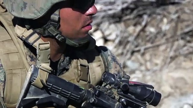 U.S Marines • Integrated Training Exercise • Live Fire • Twentynine Palms, California