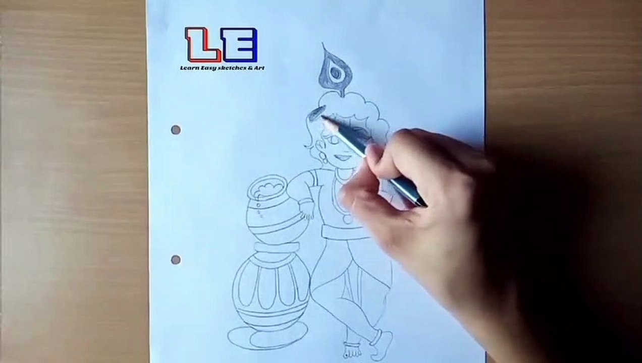 Krishna  drawing