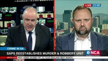 SAPS reestablishes murder and robbery unit