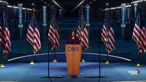 Kamala Harris accepts VP nomination while blasting Trump We can do better  FULL SPEECH