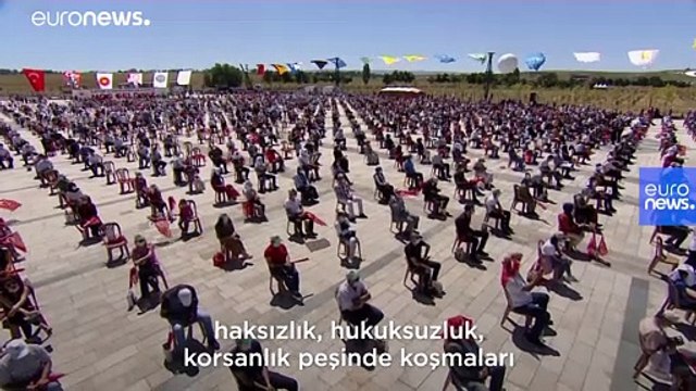 Erdoğan: Türkiye Akdeniz'de de Ege'de de Karadeniz'de de hakkı olanı alacaktır