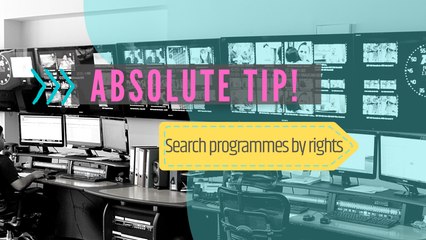 Search Programmes by Rights Filter