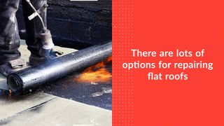Getting Creative with Flat Roof Repairs | King Koating Roofing