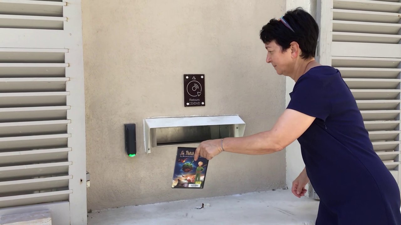 Médiathèque Chalucet - Boîte de retours