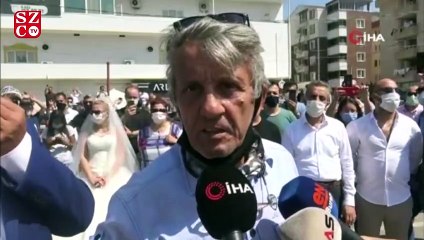 Düğünlerin kısıtlanmasına Bursa’da gelinlikli eylem