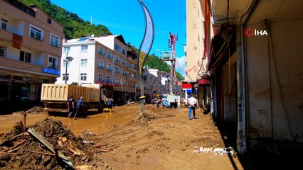 Giresun’daki sel felaketin yaraları sarılmaya devam ediyor