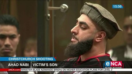 Victim's son says hell and fire awaits you