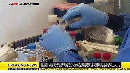 Coronavirus KILLED by product in insect repellent - UK armed forces make MAJOR discovery