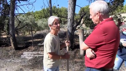 Le maire de Port-de-Bouc au chevet des sinistrés