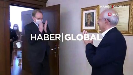Kılıçdaroğlu, AB Türkiye Delegasyonu Başkanı Christian Berger'i kabul etti
