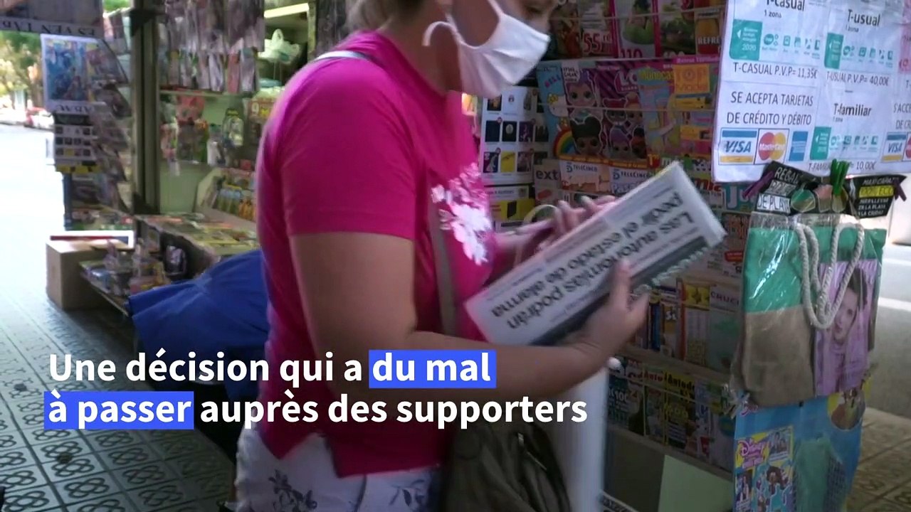 Football: Messi veut quitter le Barça, les supporters réagissent