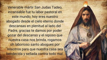 Oración a San Judas Tadeo para bendecir la casa