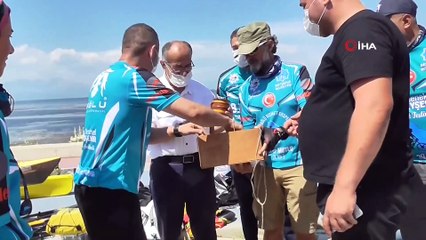 30 Ağustos Zafer Bayramı etkinlikleri için Beyşehir Gölü’nde bir araya geldiler