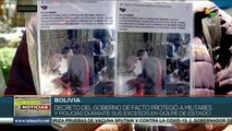 Bolivia:informe de ONU denuncia violación de DDHH tras golpe de Estado
