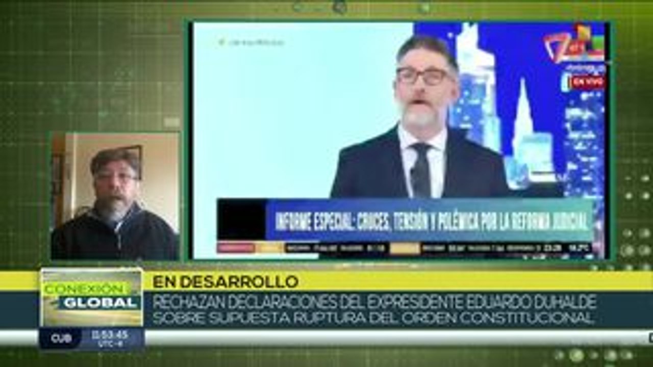 Crecen críticas contra expdte. argentino Duhalde por sus declaraciones