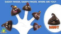The Finger Family Chocolate Chips Family Nursery Rhyme - Chocolate Chips Finger Family Songs