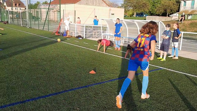 FÉMININES / ENTRAINEMENT DE REPRISE A MIREBEAU 3/3 (24/08)