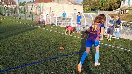 FÉMININES / ENTRAINEMENT DE REPRISE A MIREBEAU 3/3 (24/08)