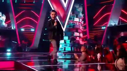 George performs on The Voice