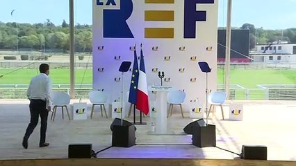 Masques: le président du Medef appelle à laisser de la "souplesse" aux entreprises