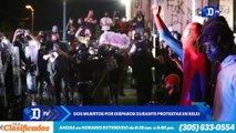 Dos muertos por disparos durante protestas en EEUU | El Diario en 90 segundos