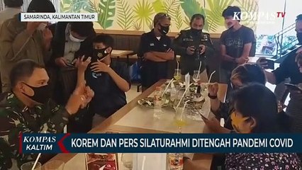 Korem Dan Pers Silaturahmi Ditengah Pandemi Covid-19