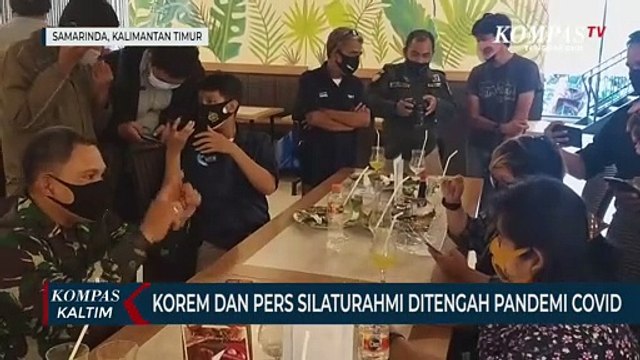 Korem Dan Pers Silaturahmi Ditengah Pandemi Covid-19