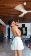 Crazy dance of beautiful girls