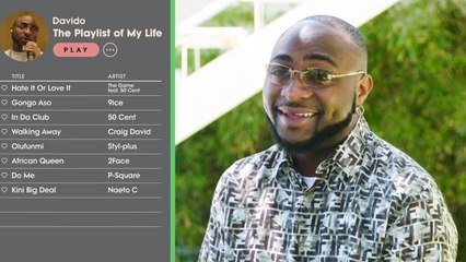 Davido Creates the Playlist of His Life