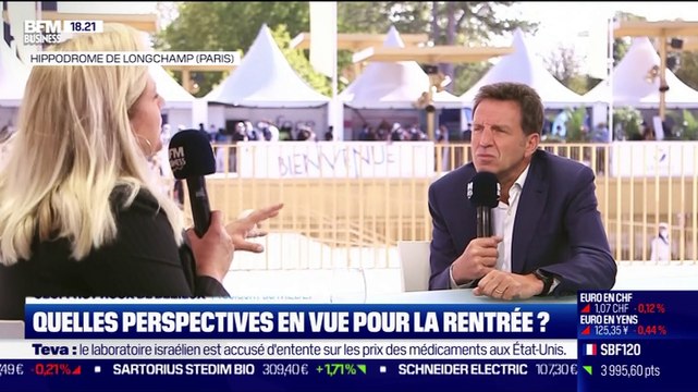 Geoffroy Roux de Bézieux (Medef) : quelles perspectives en vue pour la rentrée ? - 26/08
