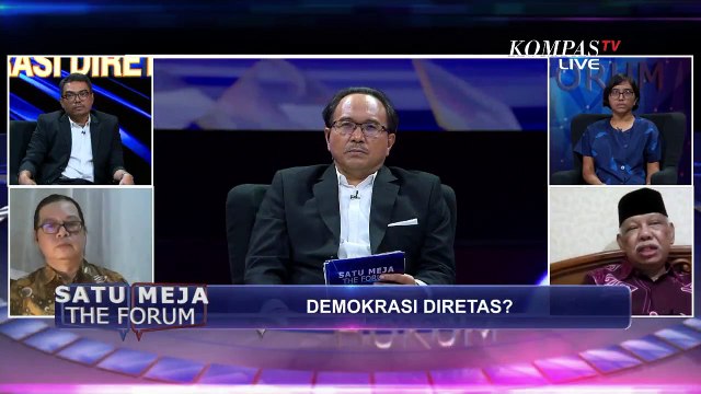 Demokrasi Diretas? Tren Politik atau Residu Demokrasi ?- SATU MEJA THE FORUM (Bag 4)
