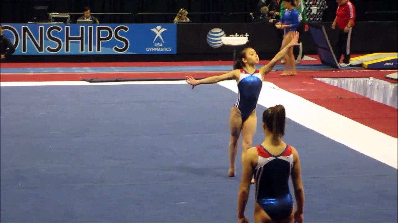 Katelyn Ohashi (USA) Floor 2012 D-Score (2017-20 Code)