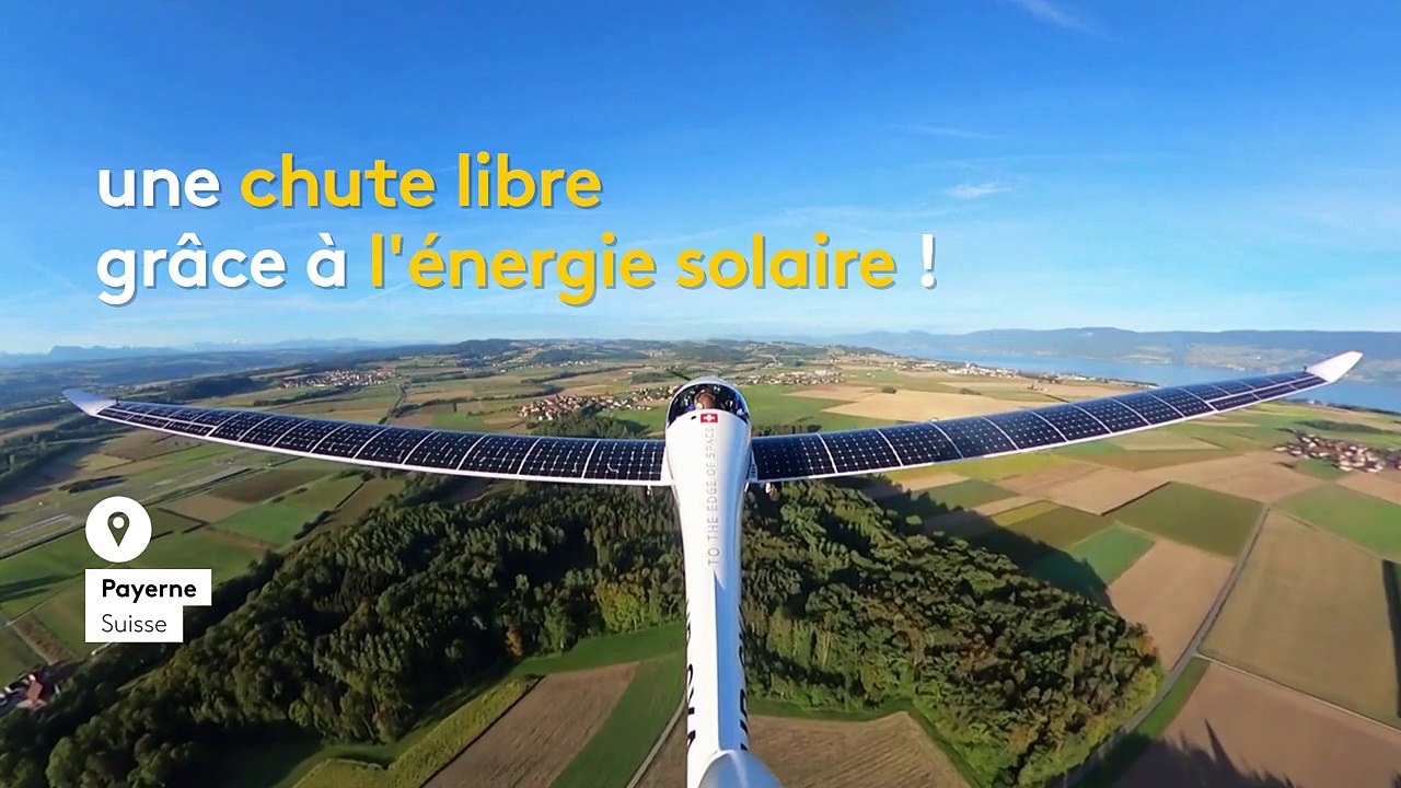 Suisse : premier saut en parachute depuis un avion solaire