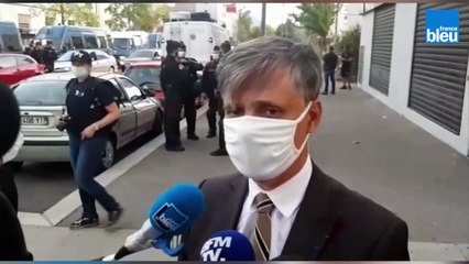 Le Préfet de l'Isère en opération quartier Mistral à Grenoble