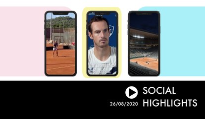 Do you also want to see  Nadal playing during  Roland-Garros night session? - Social Highlights 26.08.2020