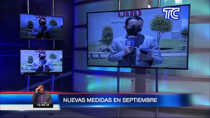 En vivo desde el ECU-911: Desde el 13 de septiembre perderá vigencia el toque de queda a nivel nacional