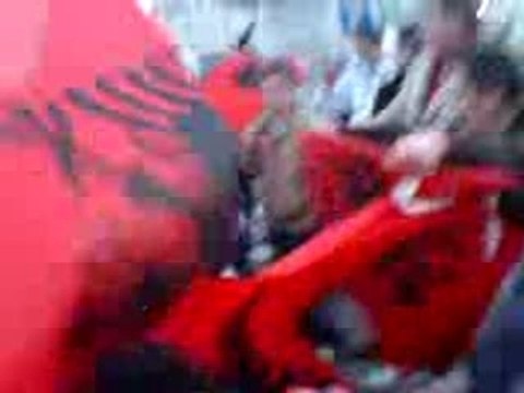 Indépendance du Kosovo, fête a Fribourg en Suisse