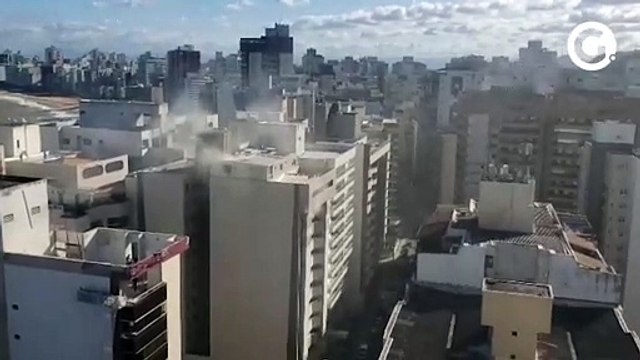 Incêndio em apartamento na Praia da Costa, em Vila Velha