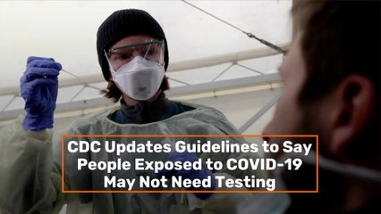 New CDC Testing Guidelines
