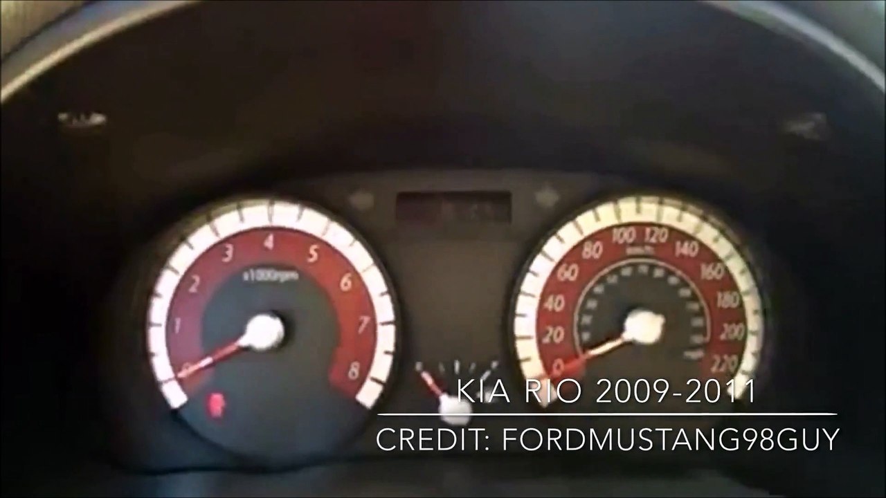 Evolution of Kia Rio Chimes